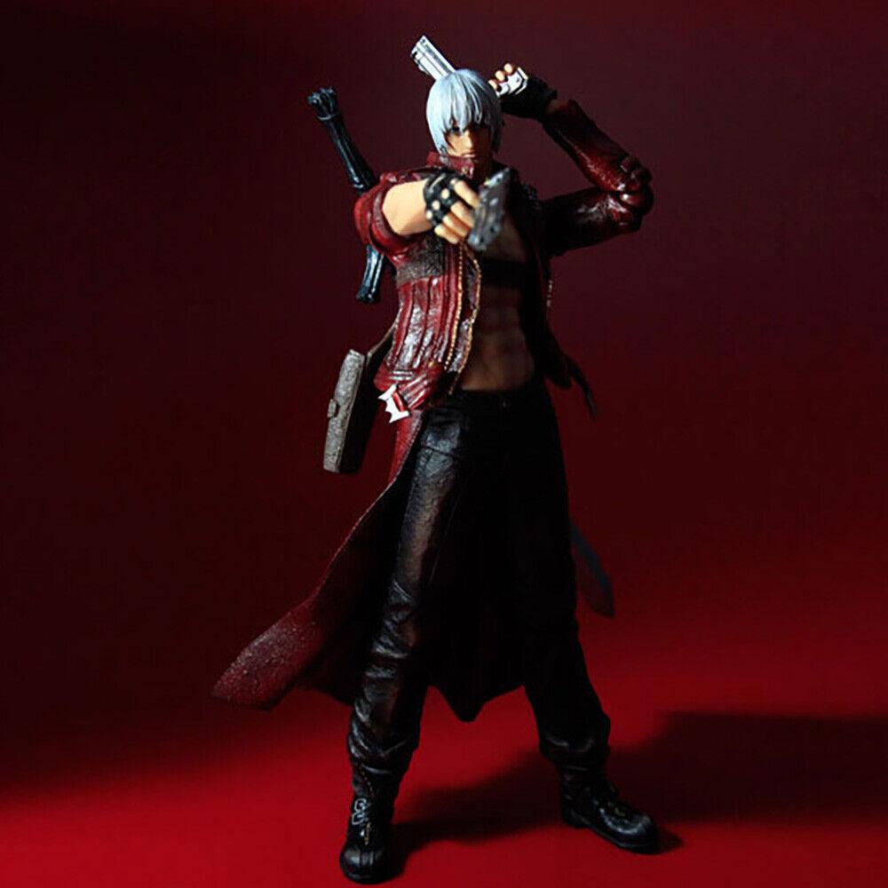 Anime Play Arts Kai Devil May Cry 3 Dante 9\'\' PVC Action Figure Model Toy Gift