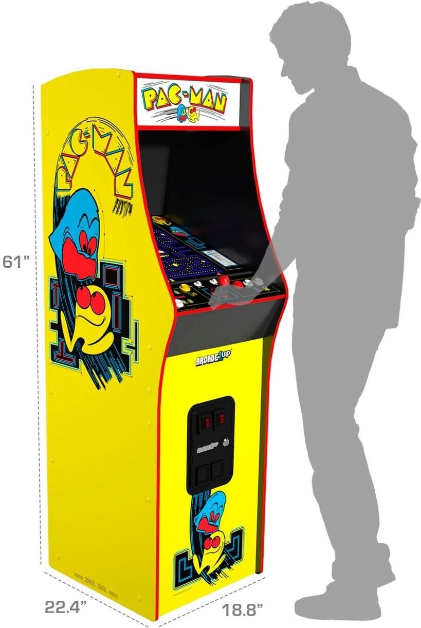 Arcade1Up Bandai Namco Legacy Pac-Man 12-in-1 Arcade Cabinet LOCAL PICKUP in NJ