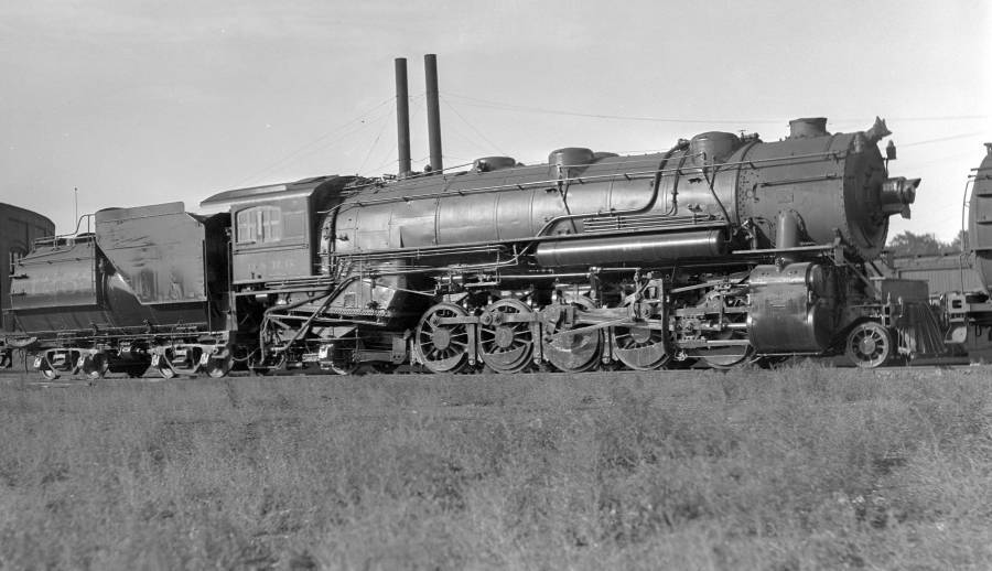 D&RGW Denver Rio Grande Western Railway locomotive No 1252 Old Train Photo