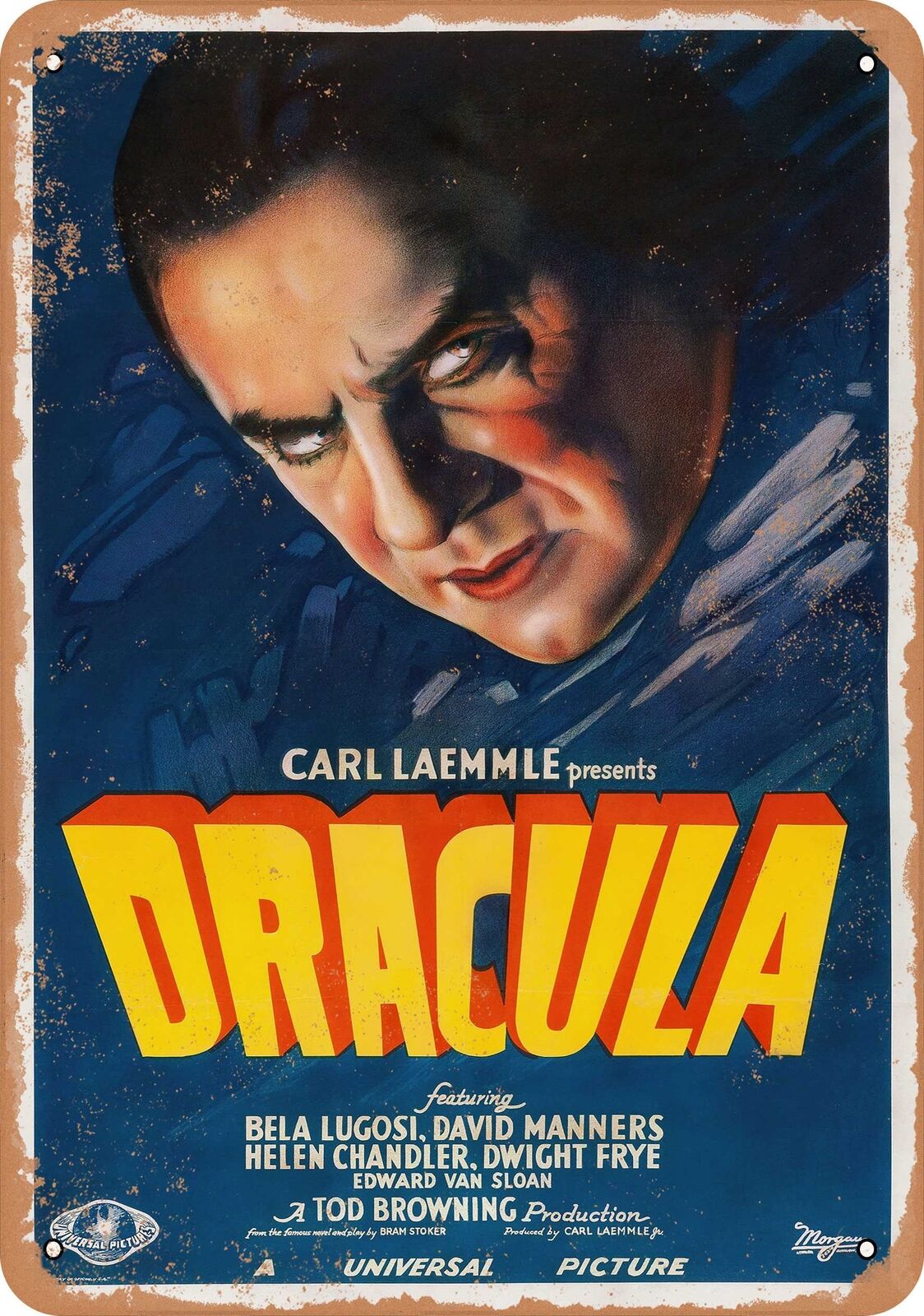 Metal Sign - Dracula (1931) 7 - Vintage Look