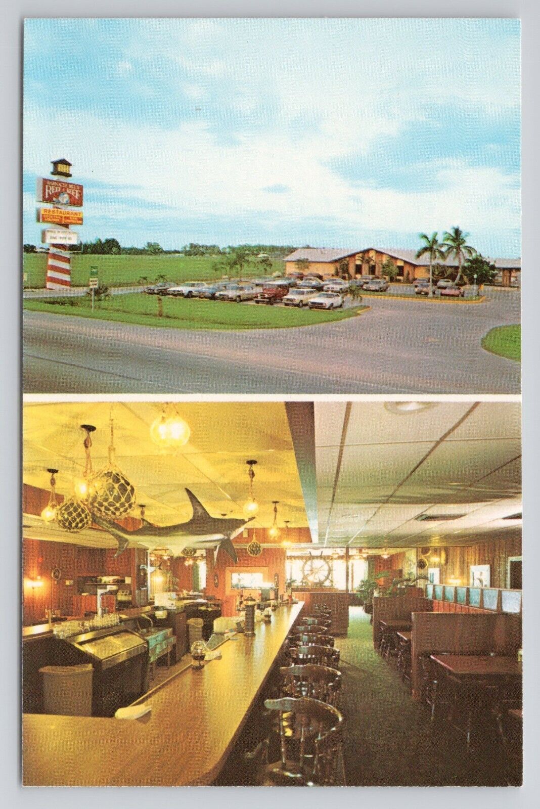 Postcard Barnacle Bill\'s Fort Myers Florida
