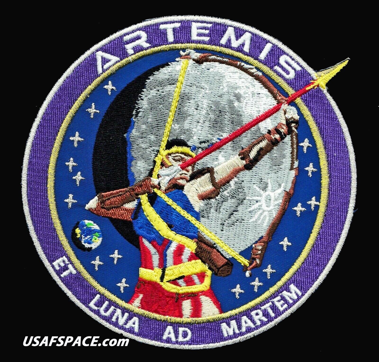 Authentic ARTEMIS-SLS- NASA-MOON-MARS PROGRAM- A-B Emblem 5