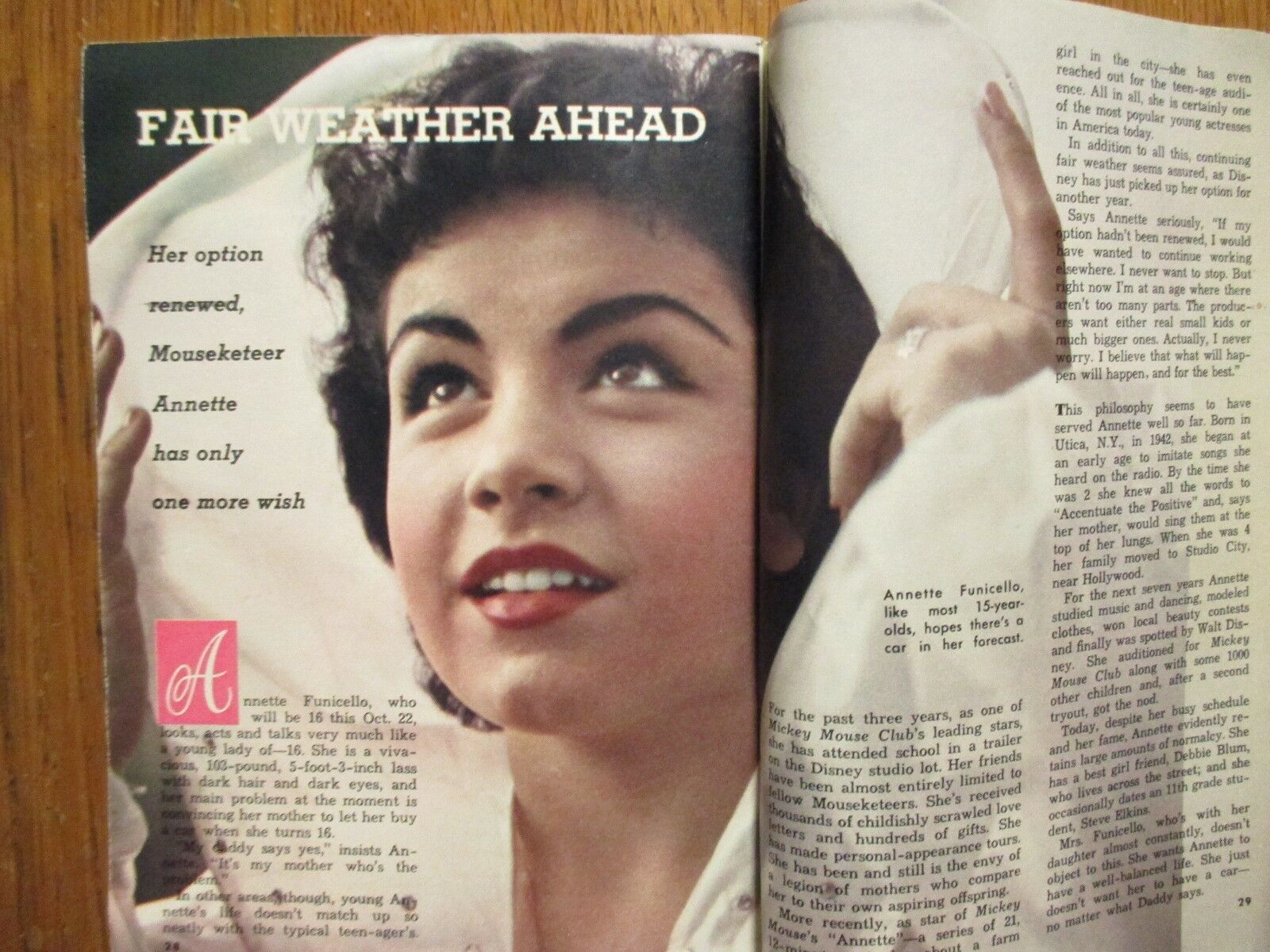May-1958  TV Guide (ANNETTE  FUNICELLO/GEORGE CHANDLER/EUGENIA PAUL/DICK CLARK