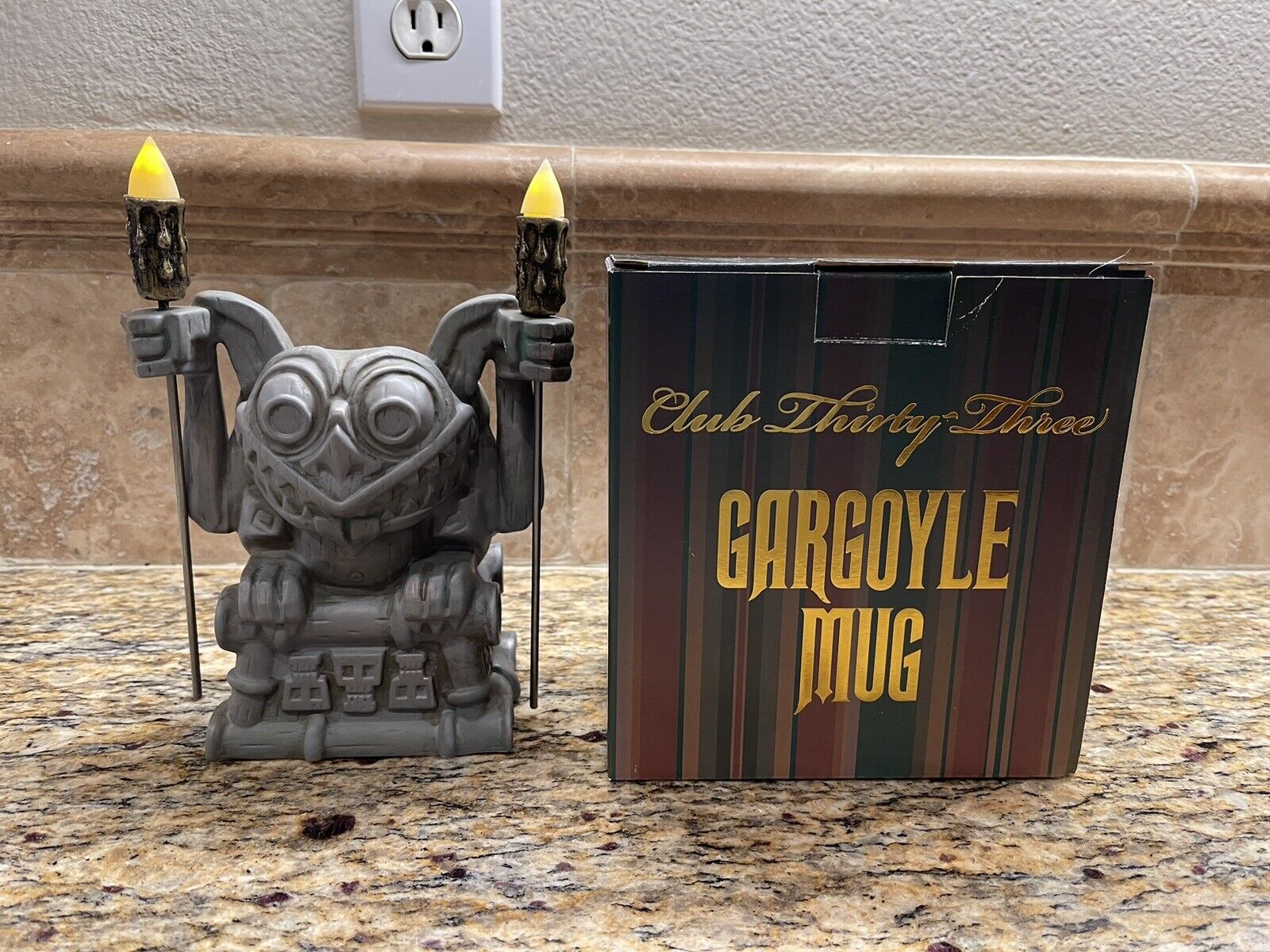 Club 33 Haunted Mansion DisneylandExclusive Gargoyle Mug-Sold Out Super Cool