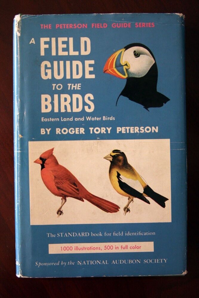 A Field Guide to the BIRDS by Roger Tory Peterson 1947 HC/DJ Eastern Land, Water