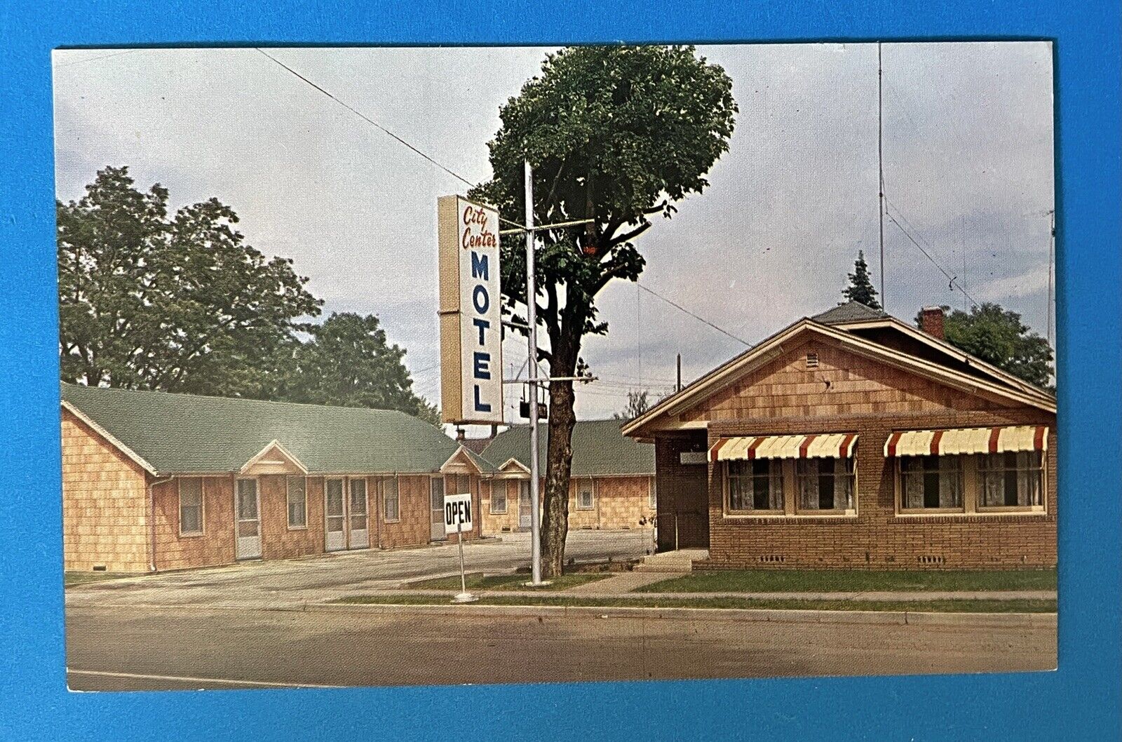 City Center Motel Goldendale Washington WA Vintage Postcard