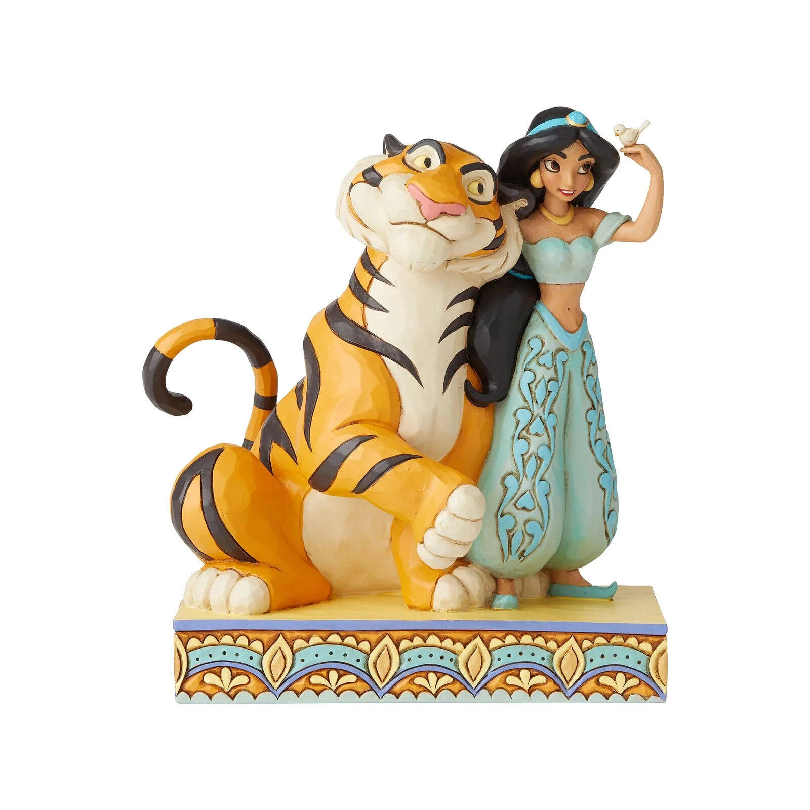 White Woodland Jasmine and Rajah Colored Version By: Disney Jim Shore
