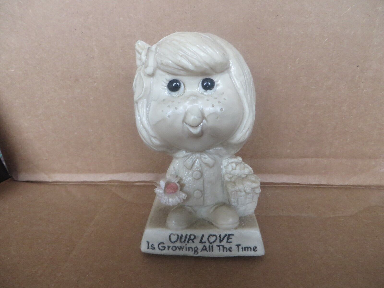 Vintage 1970\'s Wallace Berries Figure Our Love Is Growing All The Time