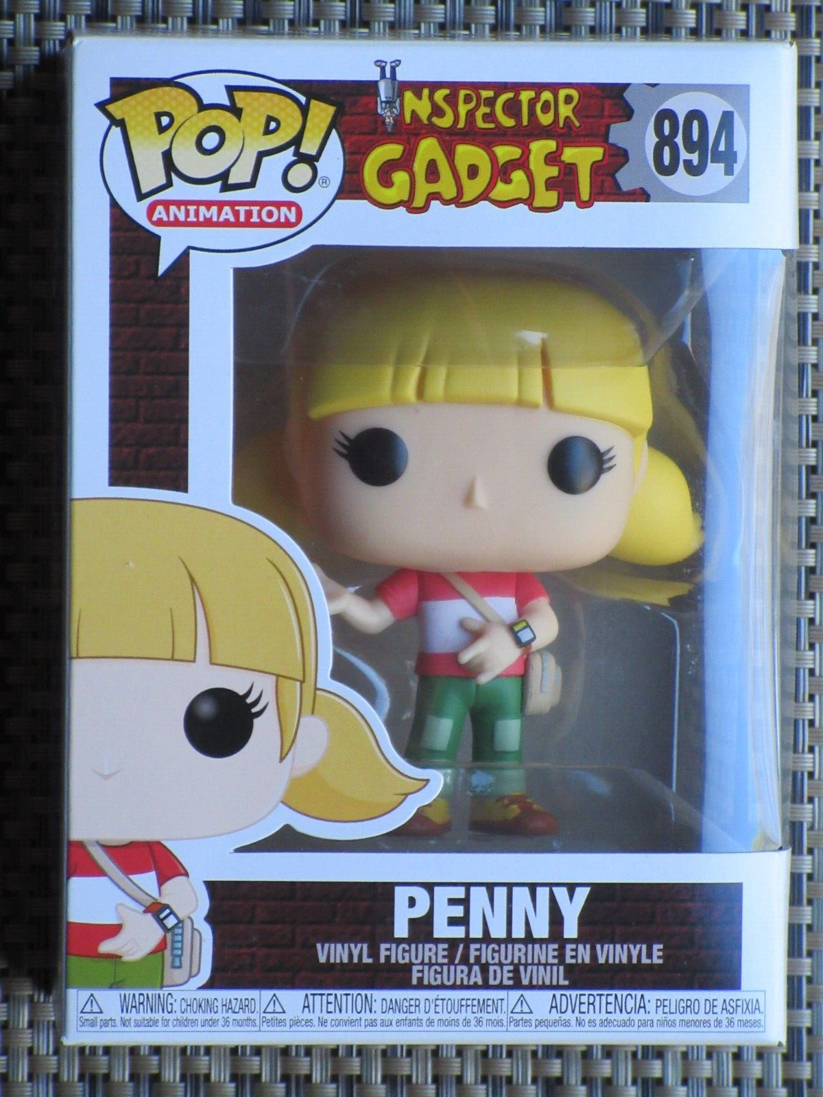 Funko POP Animation Penny action figure vinyl figure #894 Inspector Gadget
