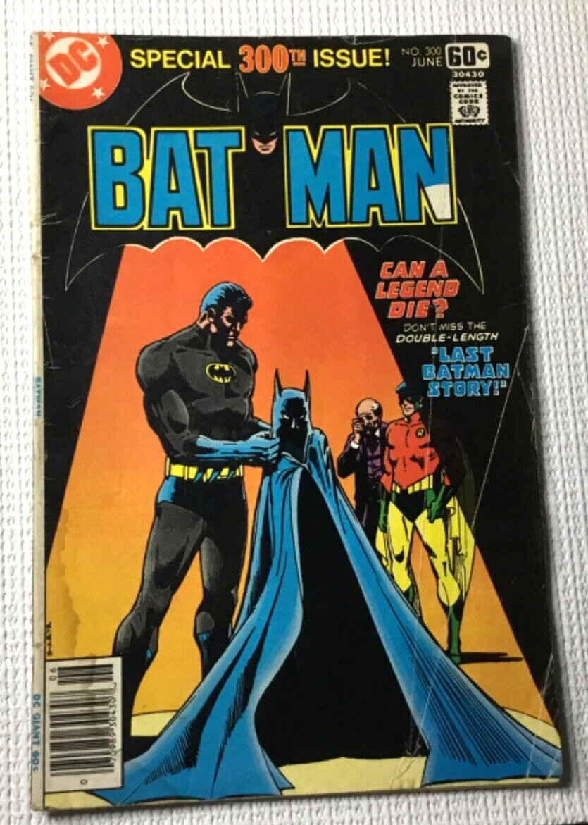 Vintage 1978 Batman Comic Book The Last Batman Story 300th Special Issue DC