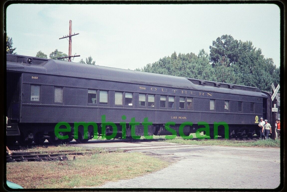 Original Slide, SOU Southern Railway Passenger Car #2422 \