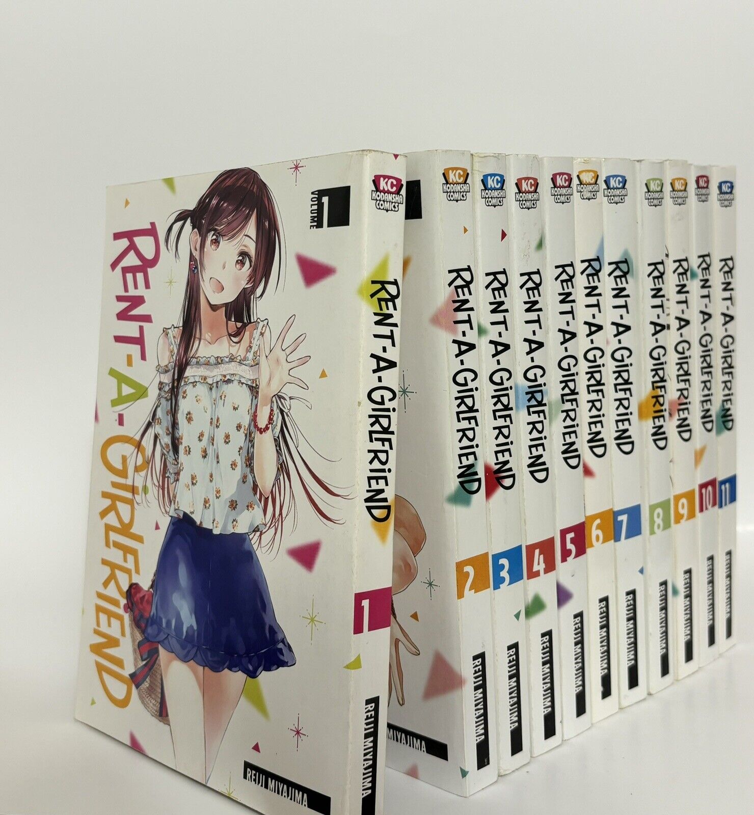 Rent A Girlfriend Vol 1-11 English Manga Lot