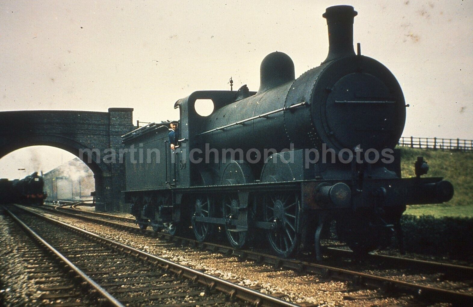 Colour-Rail Slide NE 37 Edmondthorpe J4 89 & Fowler 4F 1936 CR134