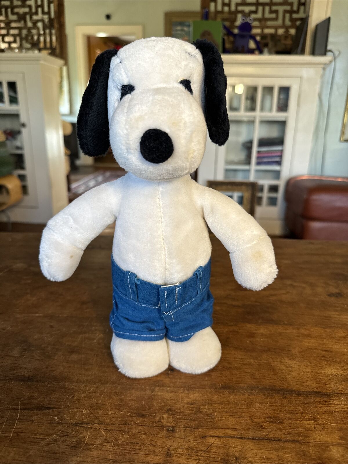 1968 Snoopy Plush Stuffed Toy Dog Vintage Peanuts United Featured Syndicate Inc.