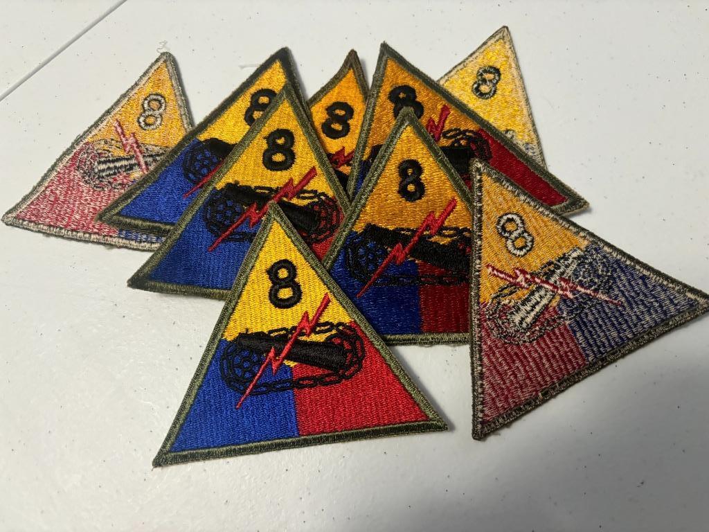 One WW 2 8th Armored Division Patch