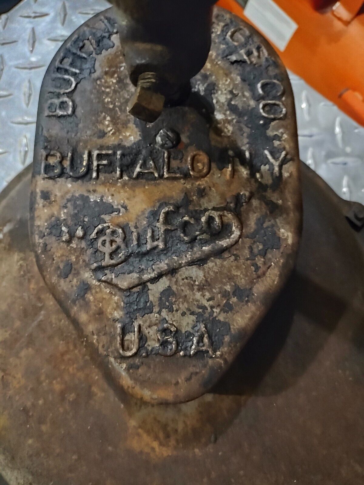 Vintage Buffalo Forge Co. BUFCO Blacksmith Forge Blower Works Great Original 