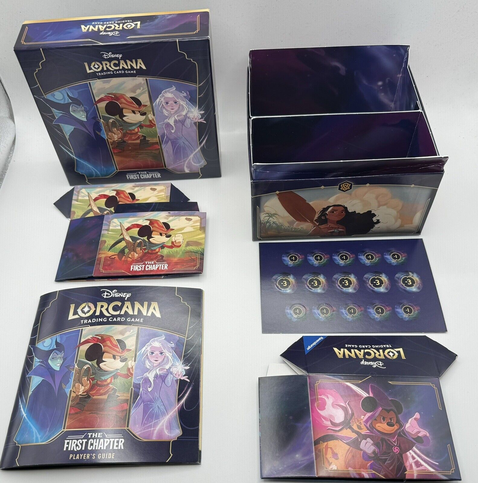 Disney Lorcana The First Chapter Illumineers Trove Box And Contents (No Packs)