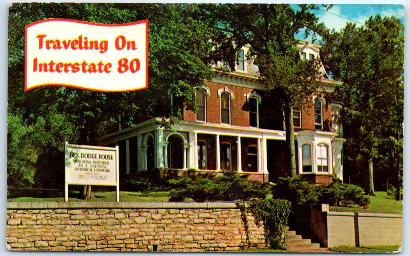 Traveling On Interstate 80, General Dodge House - Council Bluffs, Iowa