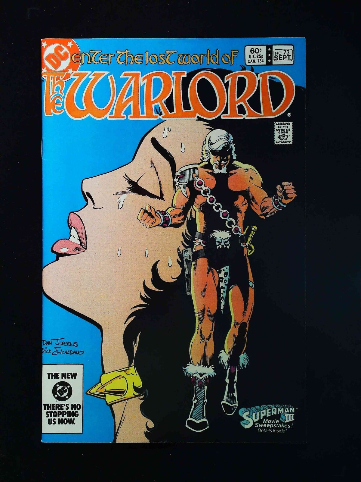 WARLORD #73  DC COMICS 1983 VF+