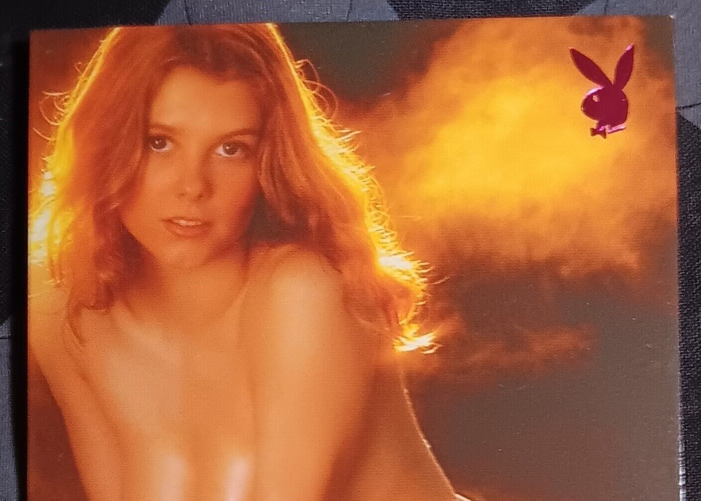 2023 Playboy Sultry Lace Ecstasy Kristine Winder Pink Foil card E7