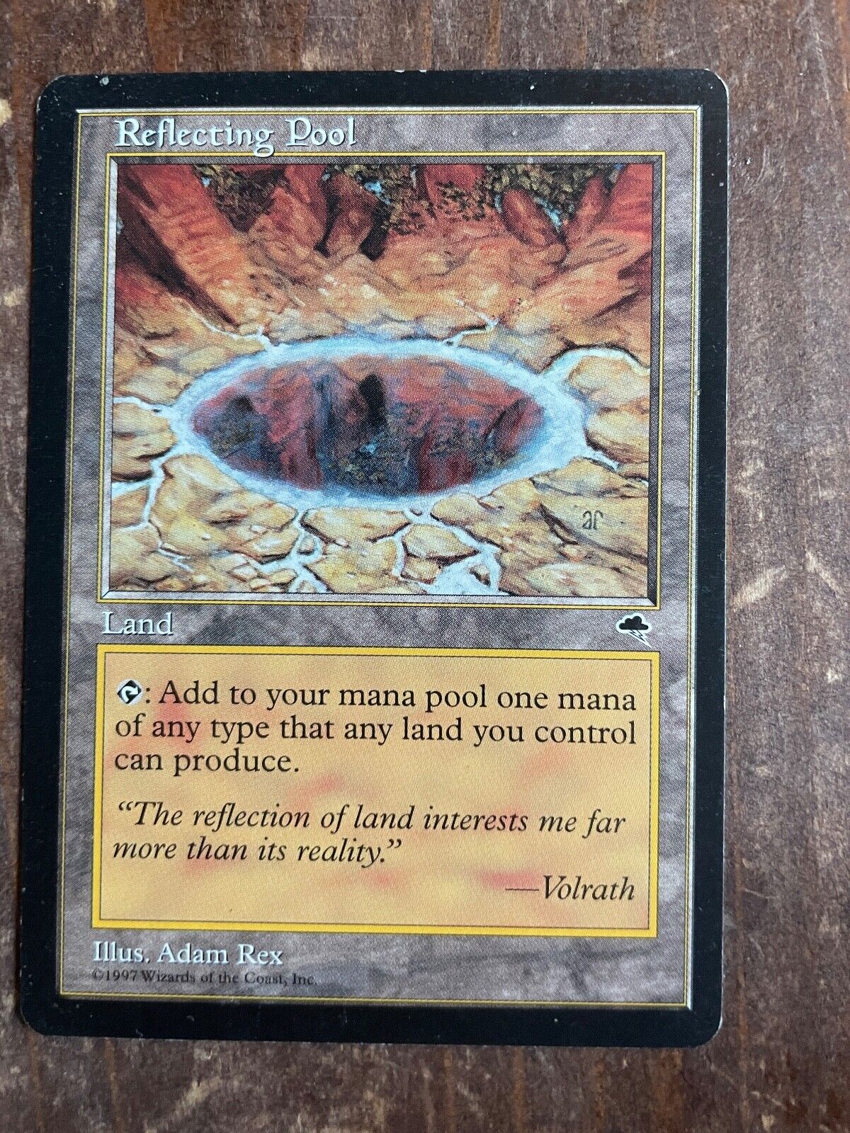 2x MTG Reflecting Pool - Tempest - Played condition