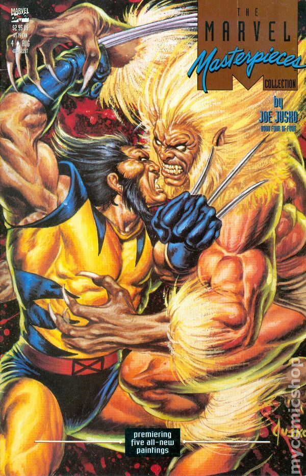 Marvel Masterpieces Collection #4 VF 8.0 1993 Stock Image