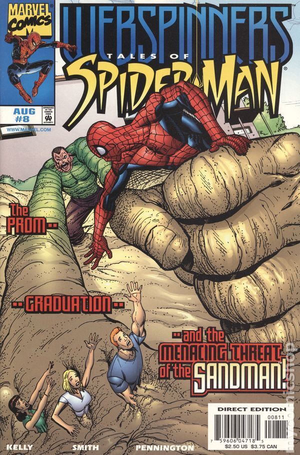 Webspinners Tales of Spider-Man #8 FN 1999 Stock Image