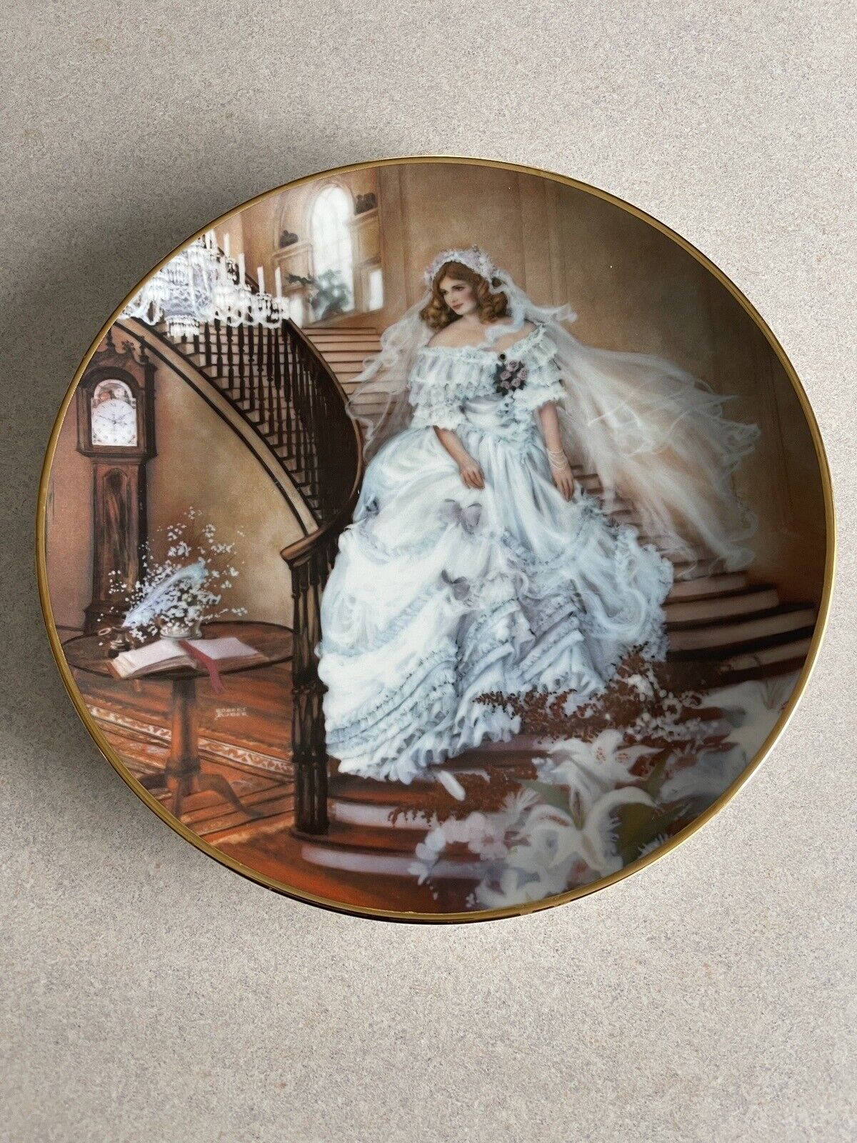 Portraits Of American Brides By Rob Sauber, CAROLINE Plate, #0293N