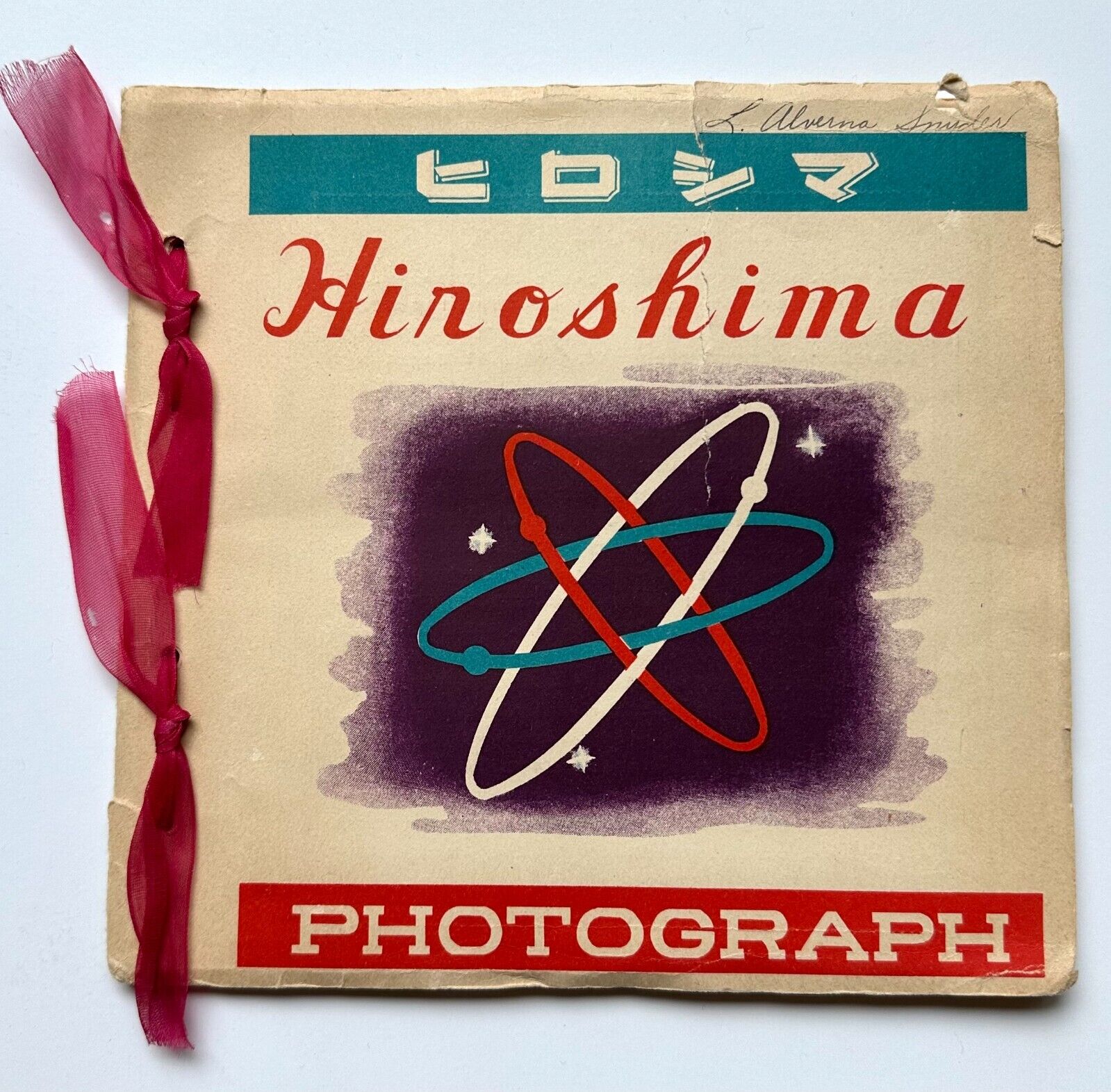 Orig. 1949 HIROSHIMA PHOTOGRAPH BOOK Yuichiro Sasaki Photos After Atomic Bomb