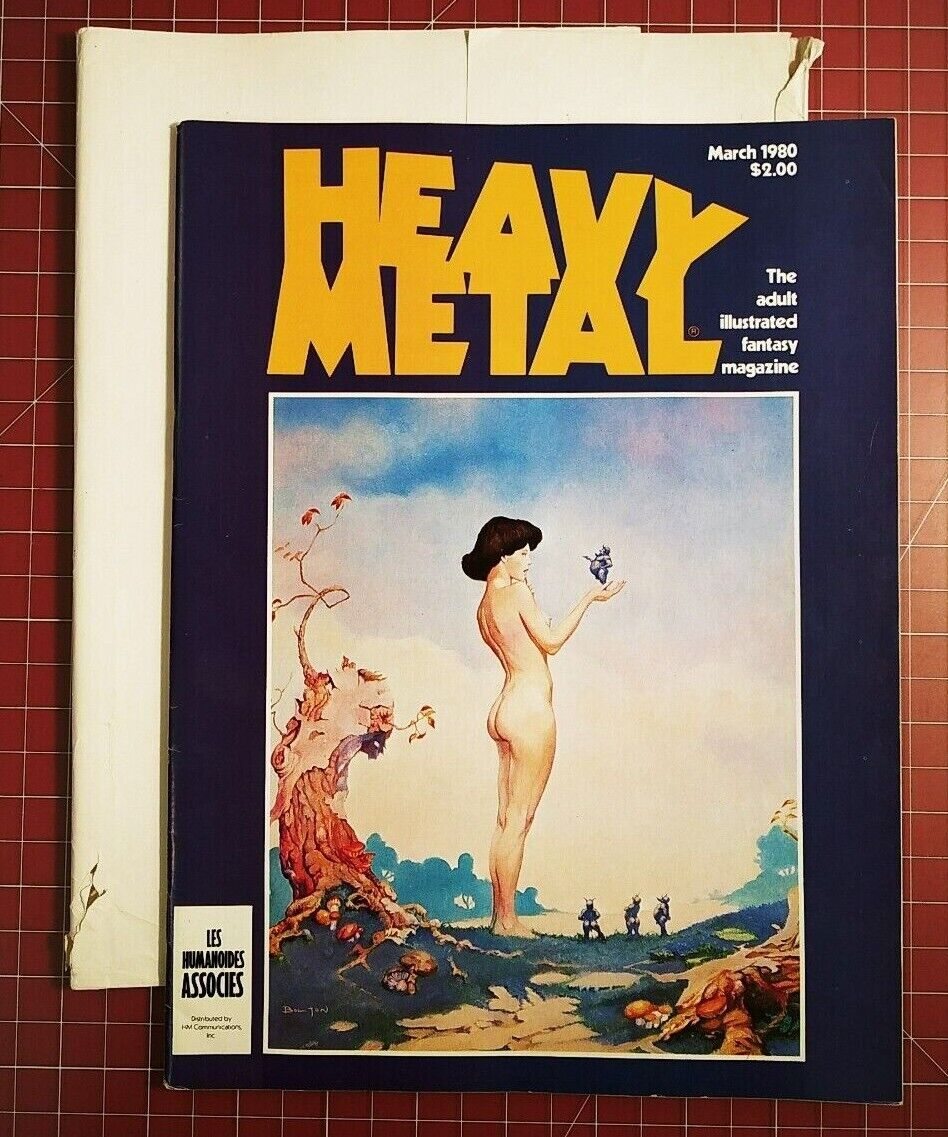 Heavy Metal - March 1980 - Adult Illustrated Fantasy Magazine