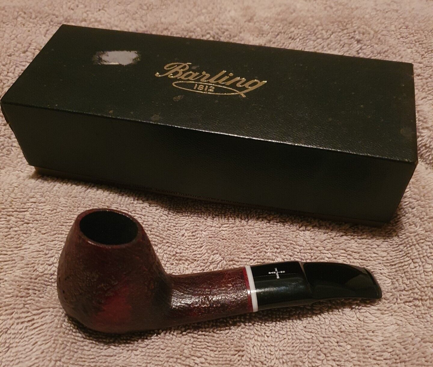 BARLING PIPE. MODEL 910. RARE / OBSOLETE. NEW OLD STOCK / UNSMOKED