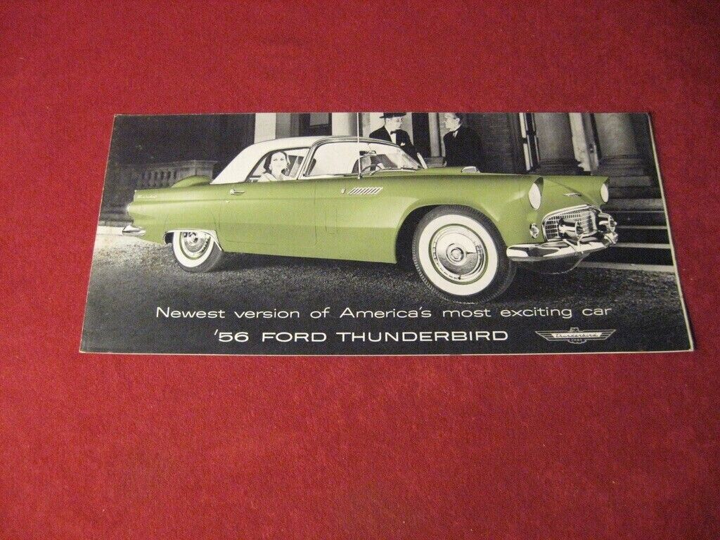 1956 Ford Thunderbird Sales Brochure - Original