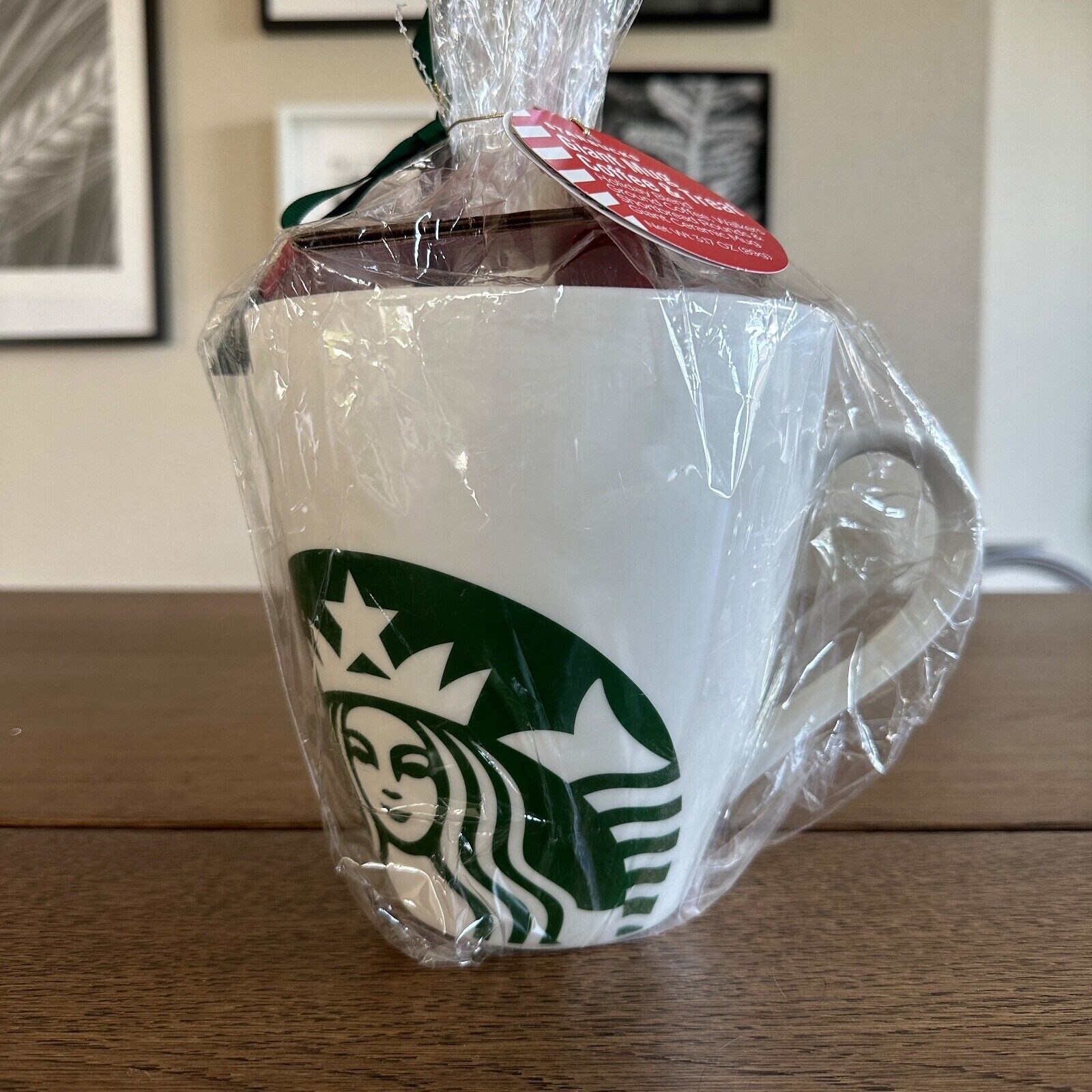 NEW 2019 Starbucks Giant 45 fl oz /1325 ml  Collectable Coffee Mug Only (B1)