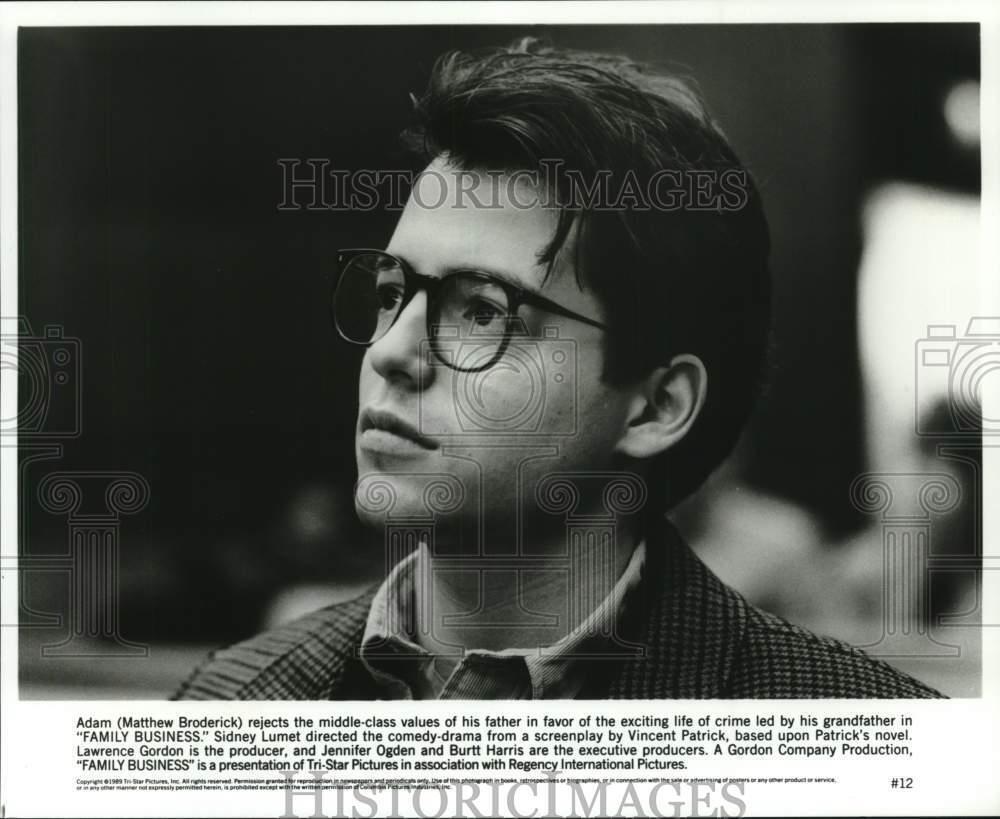 1989 Press Photo Matthew Broderick in \