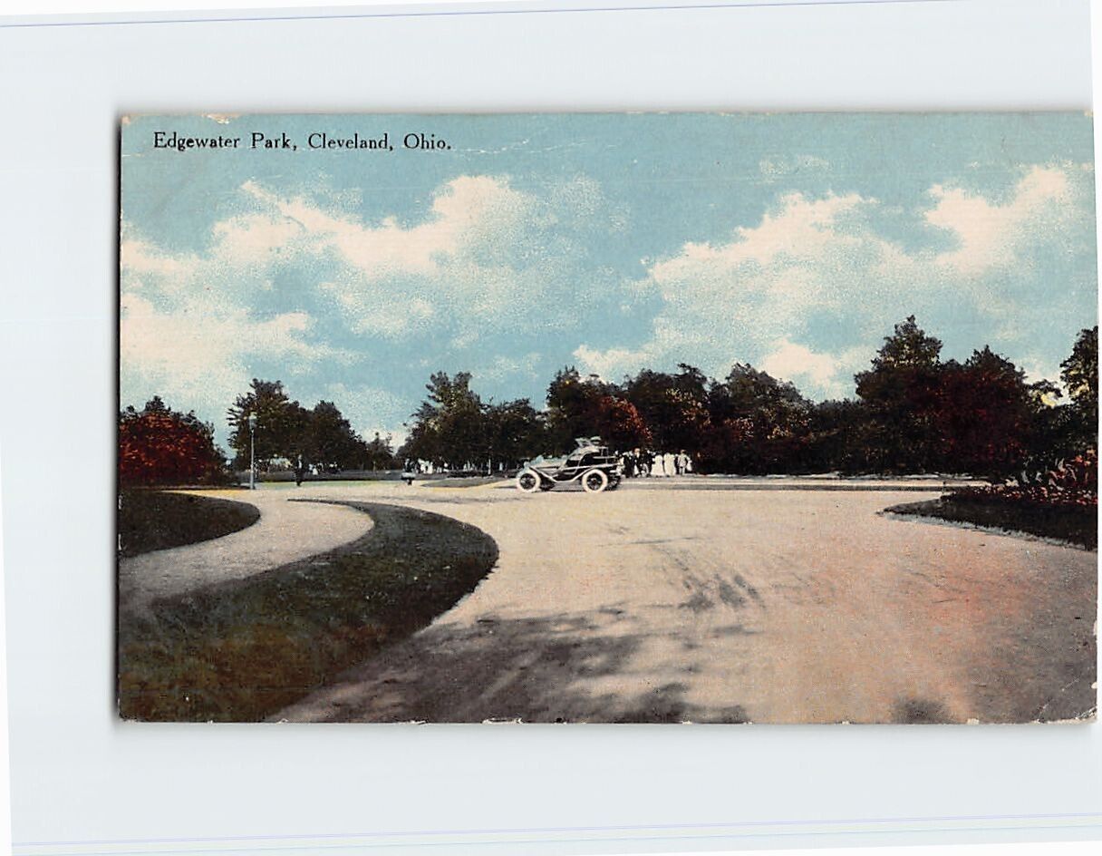 Postcard Edgewater Park Cleveland Ohio USA
