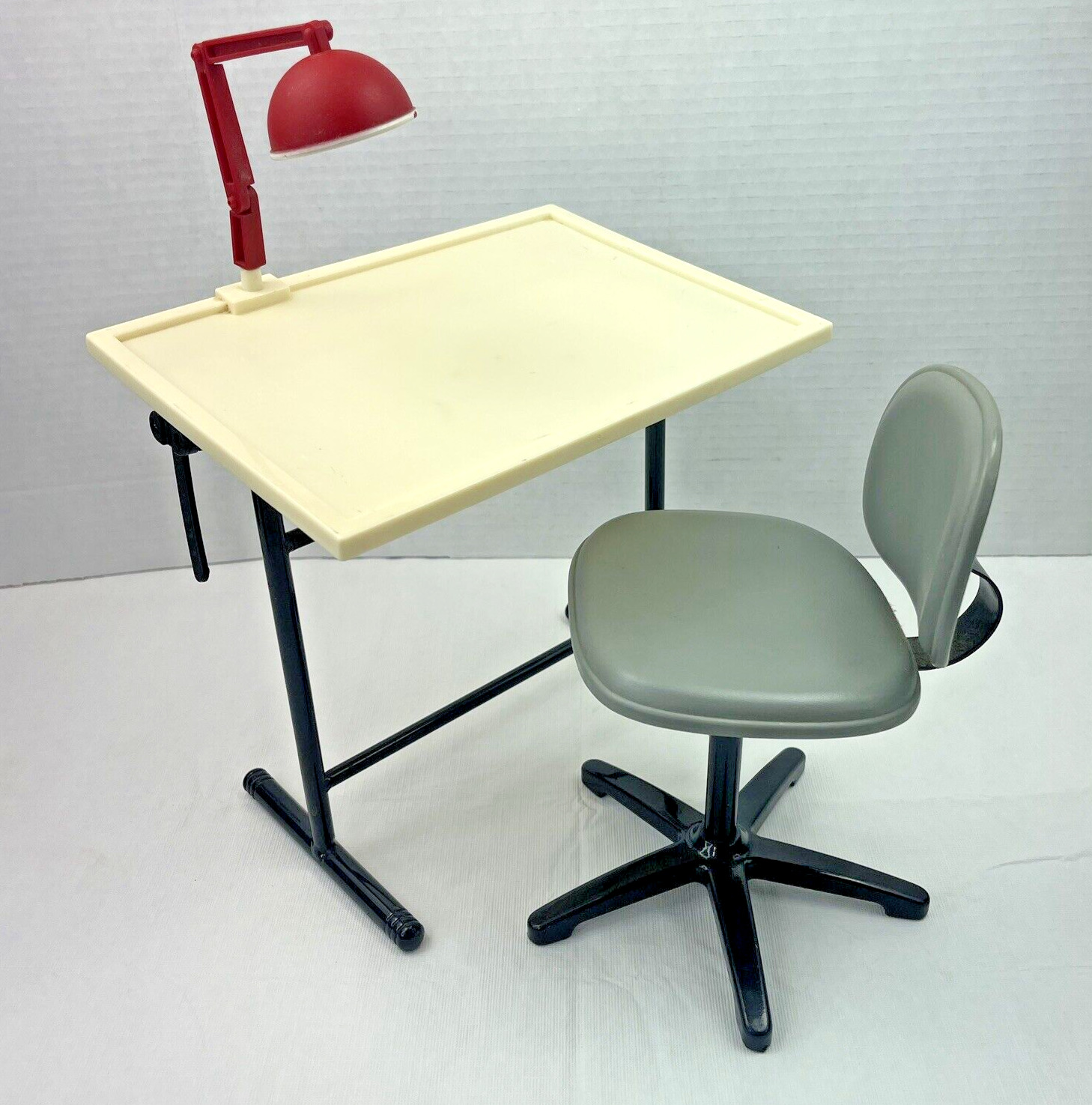 Vintage Store Display 1:3 Scale Drafting Table & Chair Salesman Sample Furniture