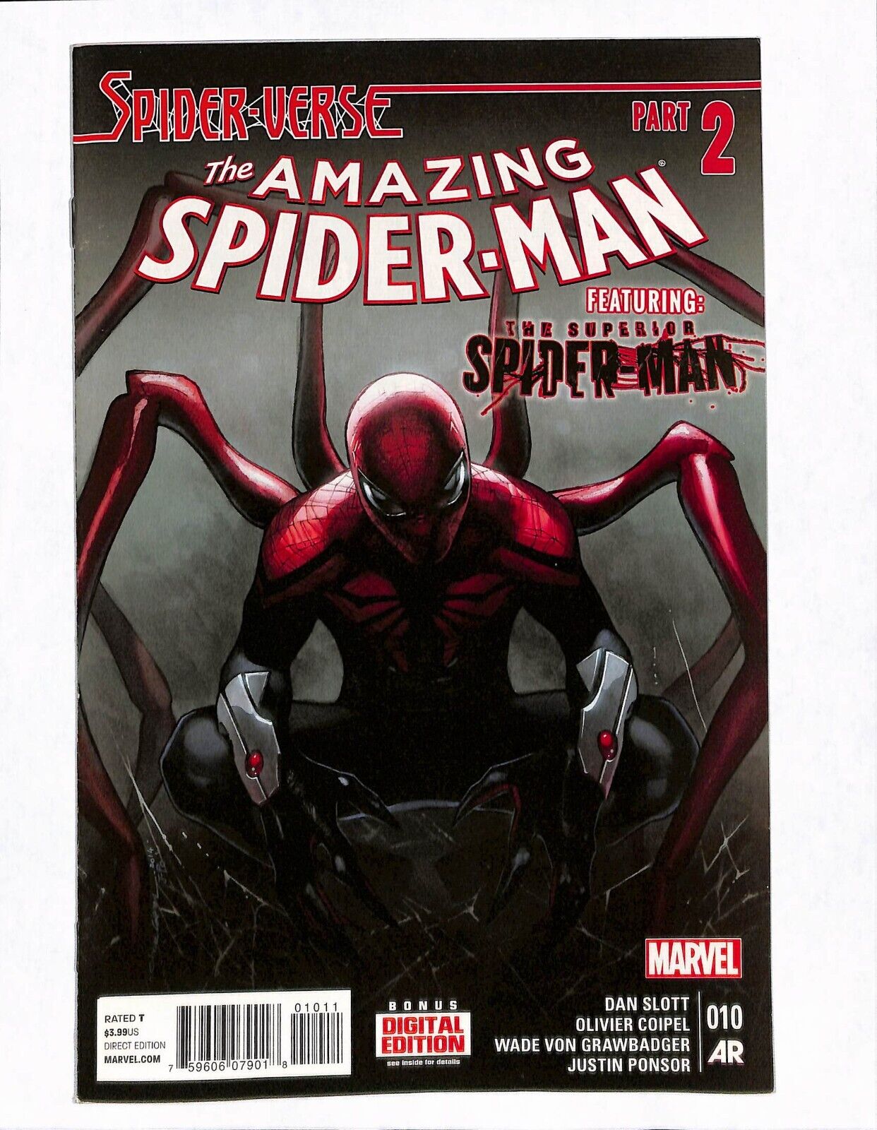 Amazing Spider-Man #10 (2014) 1st App of Spider-Punk  Key