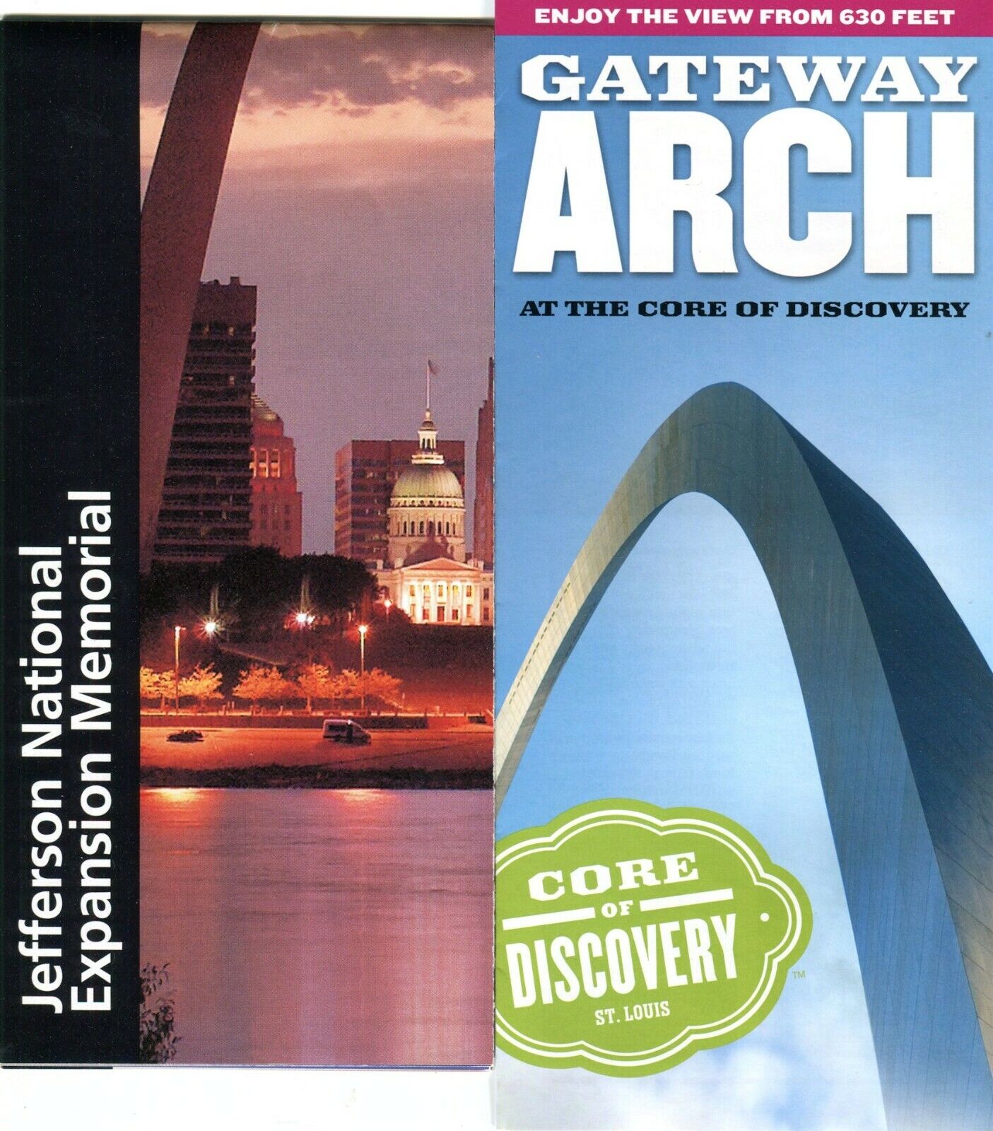 2008 St. Louis Gateway Arch Ephemera Jumbo Fold Out Poster Suitable For Framing