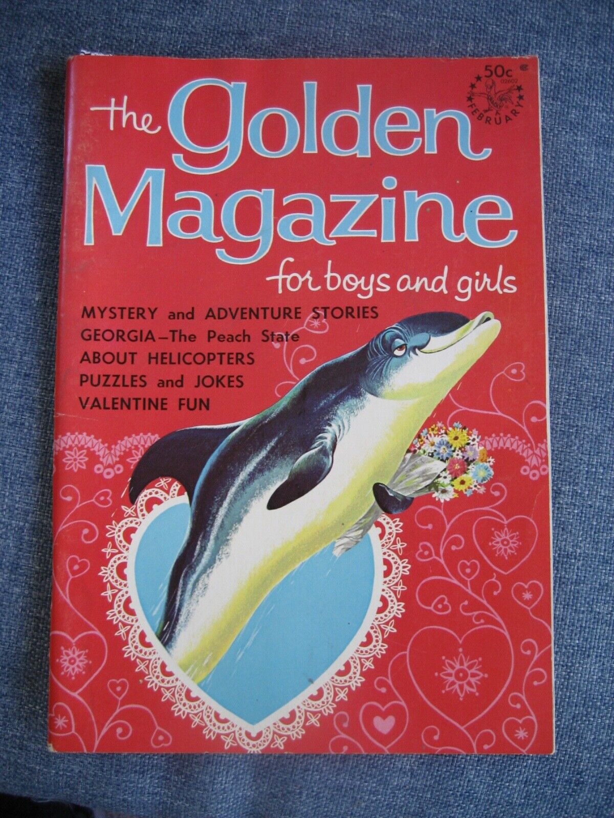 The Golden Magazine for Boys and Girls February Vintage 1966 Vol 3. No. 2