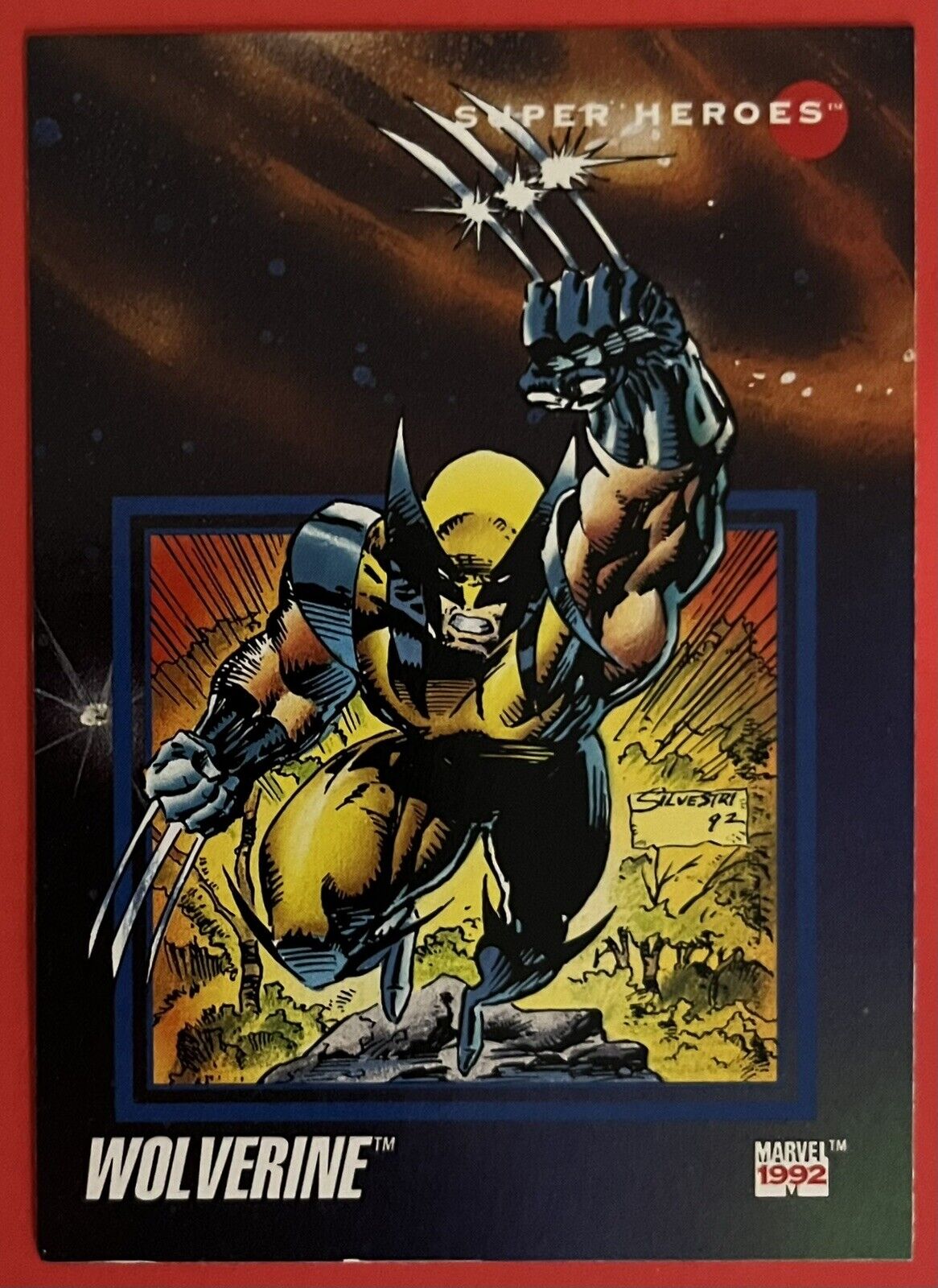 1992 Marvel Universe : Wolverine #38, Base Card, Mint 