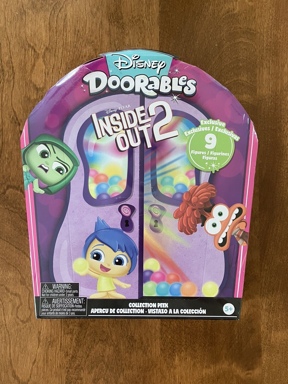 RARE SOLD OUT Disney Store Inside Out 2 Doorables Collection Peek NEW Anxiety