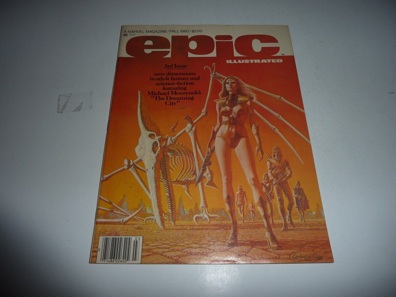 EPIC ILLUSTRATED #3 FALL 1980 Marvel Magazine Nice Copy VF/NM 1st DREADSTAR