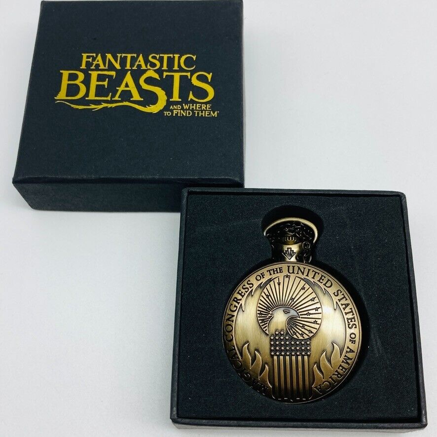 Fantastic Beasts Magical Exposure Threat Level Measurer Pocket Watch 2018 Newt