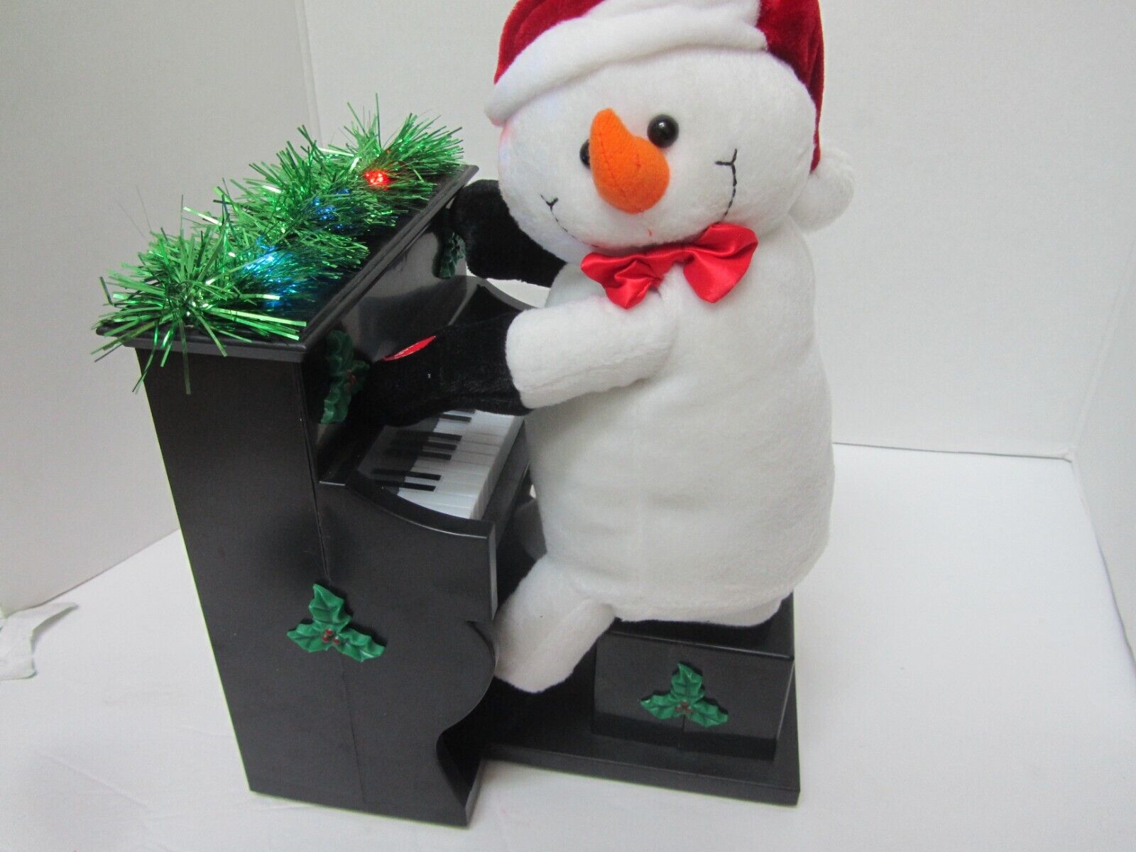 Pan Asian Creations Sound Snowman Playing Piano Christmas Music SEE VIDEO