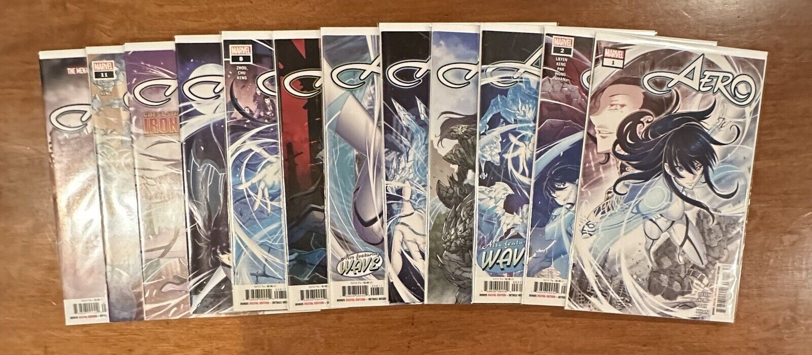 Marvel Comics: Aero Vol. 1 (2021) #1-12 Complete Set