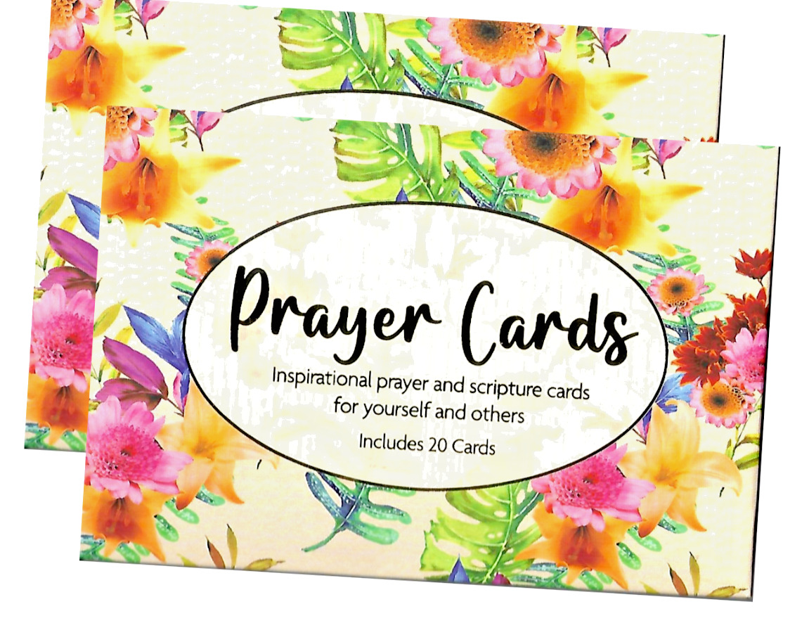 Prayer Card & Scripture Cards, 2 boxes 40 Cards 6\