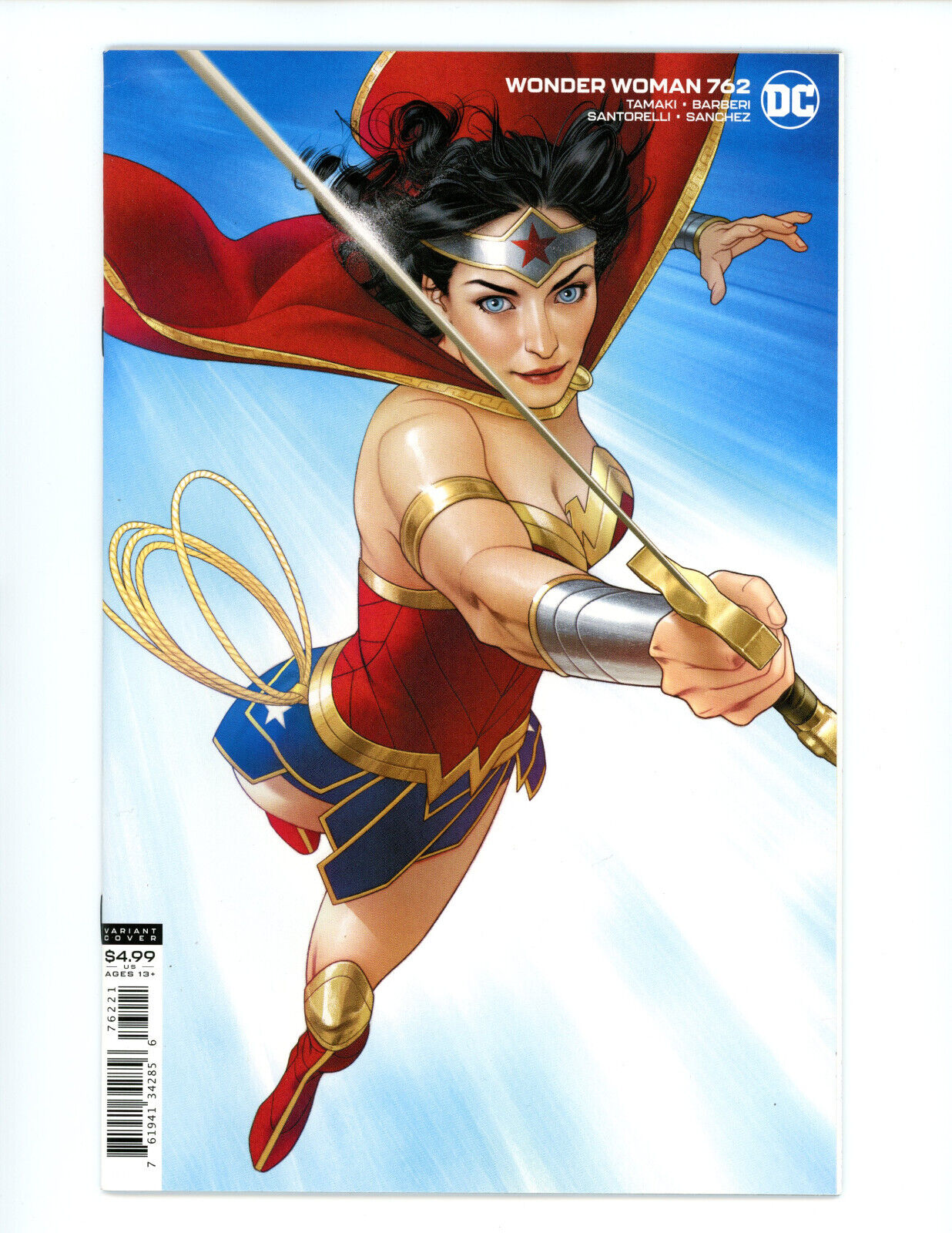 Wonder Woman #762 - Joshua Middleton Card Stock Variant - 2020 DC