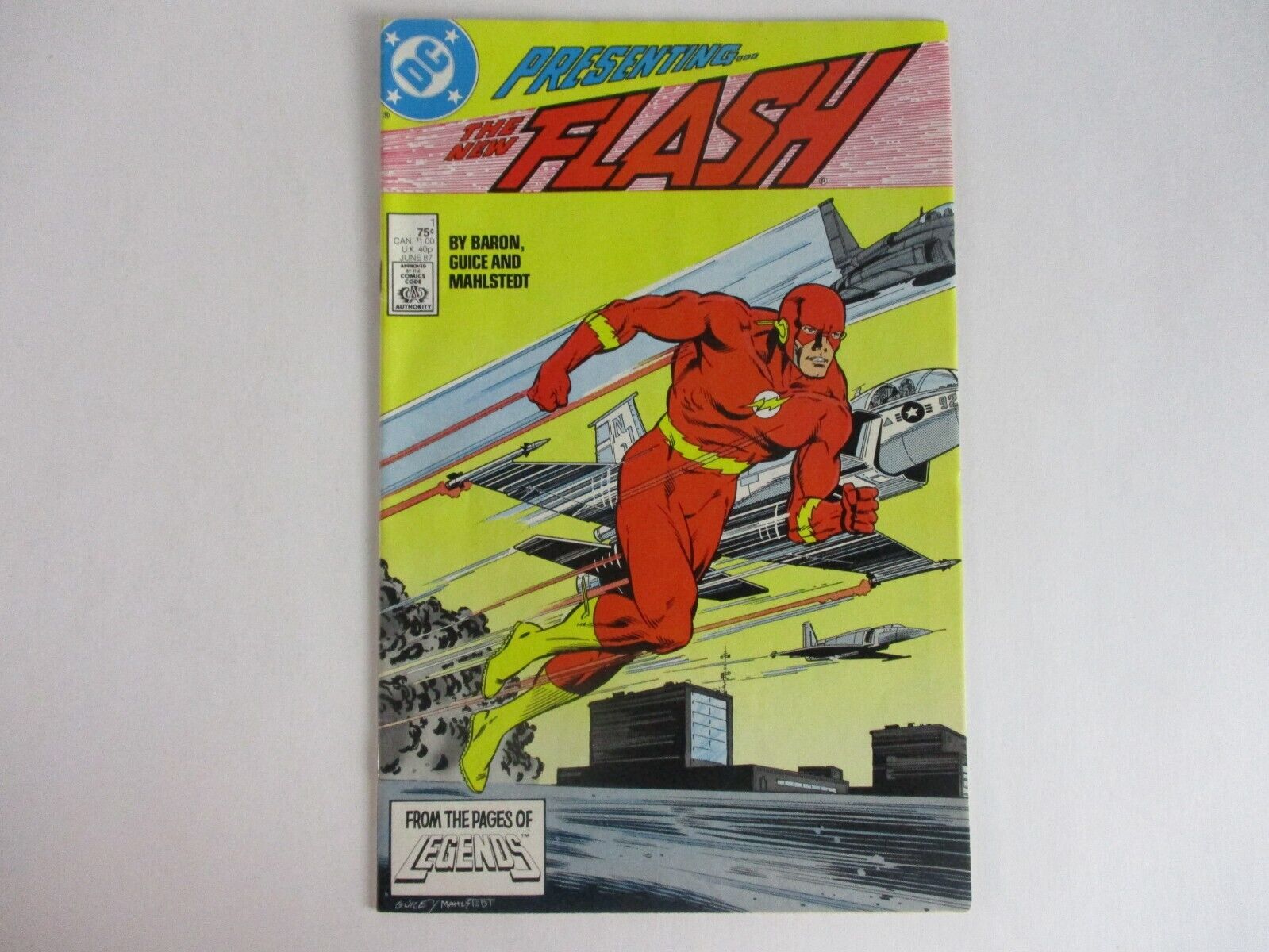 DC Comics THE NEW FLASH #1 June 1987 VG