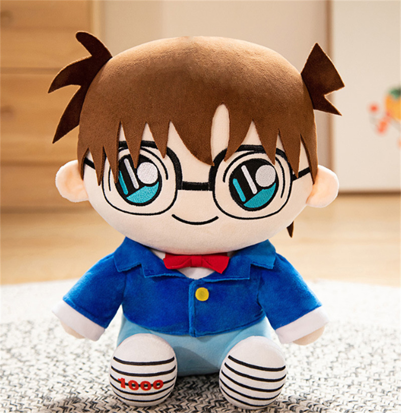 Anime Detective Conan Edogawa Conan 23cm Plush Doll Children\'s Gift Toys Pillow 