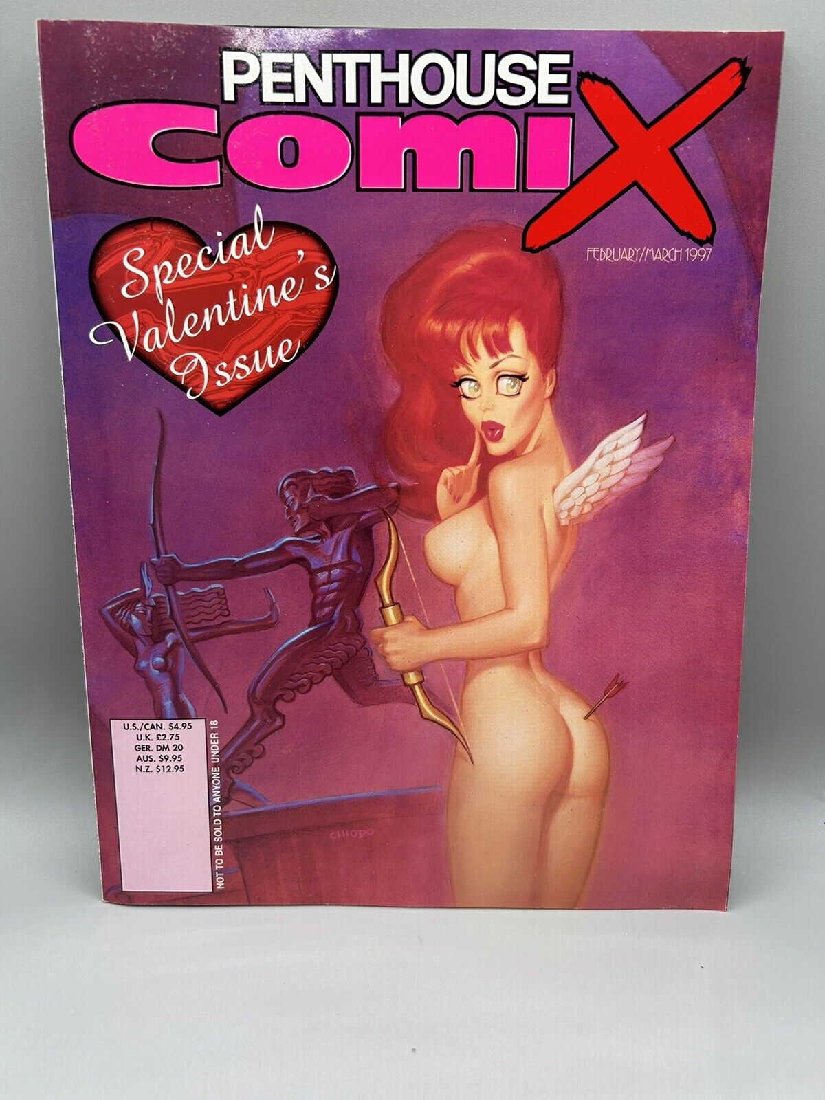 Penthouse Comix Vol 2 No 20 Valentine's issue Feb March 1997